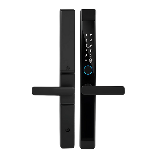 Incuietoarea smart ideal Booking, Airbnb, deschidere cu amprenta, cod, card, telefon, Wi-Fi, Bluetooth D1