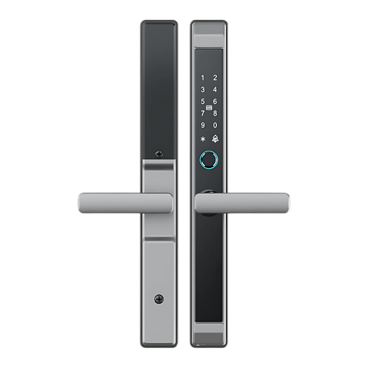 Incuietoarea smart ideal Booking, Airbnb, deschidere cu amprenta, cod, card, telefon, Wi-Fi, Bluetooth D1