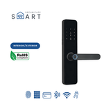 Încuietoare Smart F7 Pro – Amprentă, Aplicație TTLock, Cod, Card